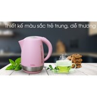 Bình siêu tốc Delites 1.7 lít ST17P03 hồng (Mới 100%, bảo hành chính hãng 12 tháng)