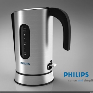 Bình - Ấm đun nước siêu tốc Philips HD4690 - 1.5 lít, 2400W