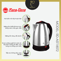 Bình Siêu Tốc Rạng đông, Ấm Đun Siêu Tốc, Bình Nấu Nước [1.8L- Inox]