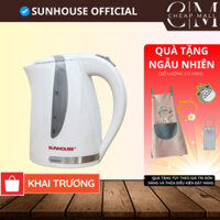 Bình siêu tốc Sunhouse 1.7 lít 1800W Chính hãng, TẶNG CỌ RỬA, Ấm đun nước sôi nhanh SHD1300 - CHEAPMALL