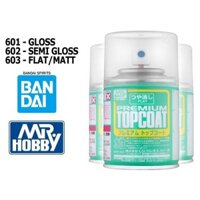 Bình Sơn Xịt Mrhobby Premium Topcoat B602 SEMI GLOSS cao cấp Nhật Bản