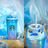 Bình Starbucks Cold cup 16oz Ocean