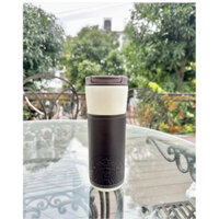 Bình starbucks giữ nhiệt bọc da 500ml