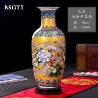 Bình sứ tráng men Giang Tây BSGT