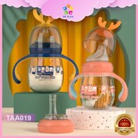 Bình Sữa 3 In 1 Ck Hình Hươu Nhựa Cao Cấp Ppsu Thiết Kế Thông Minh - TAA019