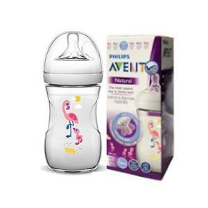 Bình Sữa Avent 260ml Flamingo