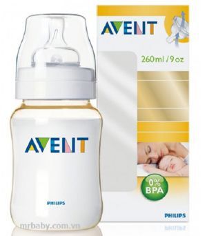 Bình sữa nhựa Pes BPA Free Philips Avent 260ml