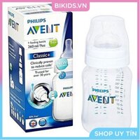 Bình sữa Avent Classic 260ml nhựa PP