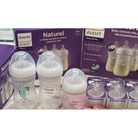 Bình sữa Avent Natural 125ml và 260ml mẫu mới