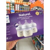 Bình sữa Avent Natural 260ml màu trắng