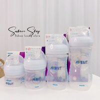 Bình sữa Avent Natural 60ml / 125ml / 260ml bằng nhựa PP