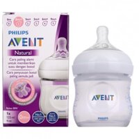 Bình sữa AVENT nhựa không có BPA 125ml cho bé 0m+