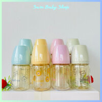Bình sữa Babuu cổ rộng nhựa PPSU dung tích 170ml và 270ml (Tặng thêm 1 núm ti)