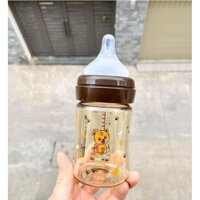 Bình Sữa BEBEPICK (Bình Con Hổ Tiger BẢN GIỚI HẠN) Hàn Quốc PPSU 150/250ml [Cam Kết Chính Hãng] Kèm Núm Ti Siêu Mềm