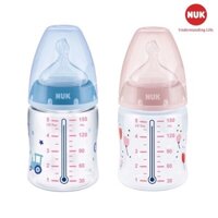 Bình Sữa Cảm Biến Nhiệt Nuk Nhựa PP Núm Ty Silicone