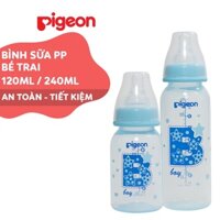Bình Sữa Cao Cấp Pigeon Flexible Hình Chữ B 120ml - Pigeon