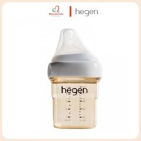 Bình sữa cho bé HEGEN PPSU 150ml núm số 1, bình sữa trẻ em cao cấp 1m+, Monnie Kids