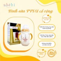 Bình sữa cho bé Latan, chất liệu PPSU an toàn, chính hãng Hàn Quốc, chống sặc tích hợp tay cầm, dung tích 250ml