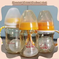 Bình sữa cho bé Latan, chất liệu PPSU an toàn, chính hãng Hàn Quốc, chống sặc tích hợp tay cầm
