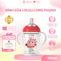 Bình sữa cho bé Loluli nhựa Tritan hình Long Phụng 180ml | LOLULI