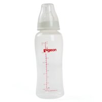 Bình sữa cho bé Pigeon nhựa PP cổ hẹp 250ml