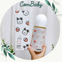 Bình sữa cho bé Ubmom Hàn Quốc, bình sữa Hàn Quốc chống sặc và đầy hơi tốt cho bé