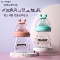 bình sữa cho béBình Sữa Thủy Tinh Dung Tích 100ml Tiện Dụng Cho Bé