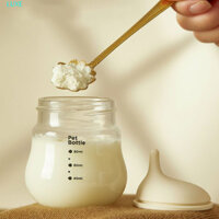 Bình sữa cho thú cưng LUXE, Bình sữa cho mèo con chống chuột có tỷ lệ, Sữa ăn chống cắn thủy tinh 80ml di động cho chó sơ sinh