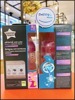 Bình sữa chống đầy hơi Tommee Tippee Advanced Anti-Colic - 260ml, 1 bình