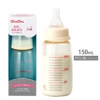 Bình sữa chống sặc PPSU cổ thường 240ml, 150ml chuchubaby