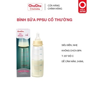 Bình sữa Chuchu PPSU BPA Free - 240ml