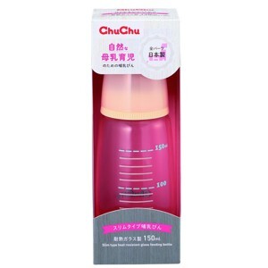 Bình sữa thủy tinh Chuchu Baby 150ml