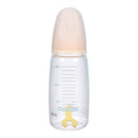 Bình sữa ChuChuBaby 150ml thủy tinh có núm silicone