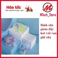 Bình sữa có tay cầm và van chống sặc cho trẻ nhỏ -Lựa chọn an toàn cho bé