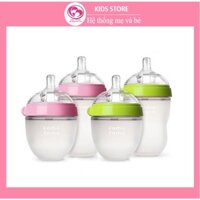 Bình Sữa Comotomo 150ml /250 ml, Núm Silicon Siêu Mềm Cho Bé