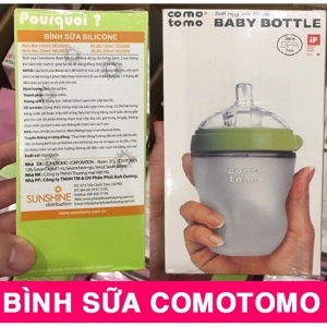 Bình sữa Comotomo siêu mềm 150ml