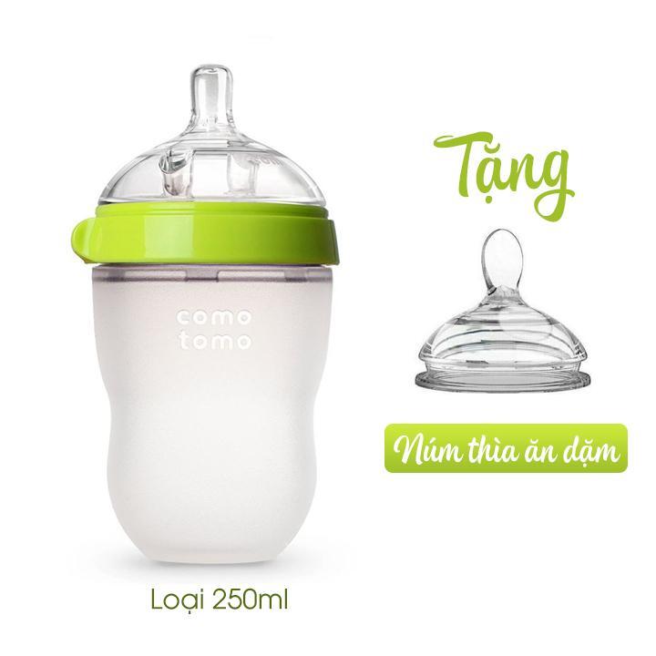 Bình sữa Comotomo siêu mềm 250ml (CT00013/C4CT00014 )