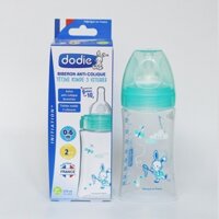 Bình sữa đa tốc độ Dodie 270ml thám hiểm