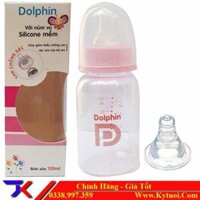 Bình Sữa Dolphin Van Chống Sạc 120ml