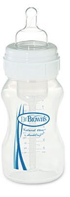 Bình sữa Dr Brown's cổ rộng 240ml