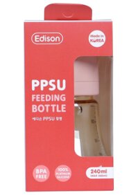 Bình sữa Edison 340ml (hồng)