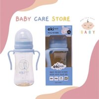 Bình sữa Eki Hàn Quốc Cổ Rộng có tay cầm 200ml 300ml cho bé Baby Care Store