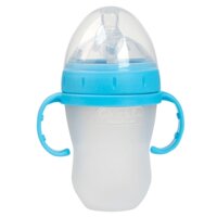 Bình sữa Gluck Baby có tay cầm cổ rộng 240ml