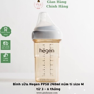 Bình sữa Hegen 240ml