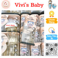 Bình sữa Hegen chống sặc và chống đầy hơi PPSU chính hãng đủ size 60ml 150ml 240ml 330ml - 1 Đổi 1 Nếu Lỗi NSX