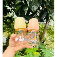 BÌNH SỮA KICHI CỔ RỘNG CẢM BIẾN NHIỆT 170ml/270ml