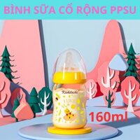 Bình sữa KICHI PPSU CỔ RỘNG cao cấp 160ml