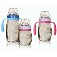 Bình sữa kim cương cổ rộng PPSU kidsme 240ml