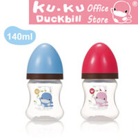 Bình sữa KUKU cổ rộng nhựa PP cao cấp 140ml Ku5929a