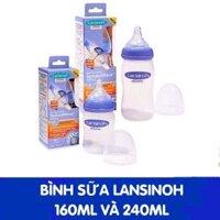 BÌNH SỮA LANSHINOH 160ML VÀ 240ML (MỸ- có hộp)